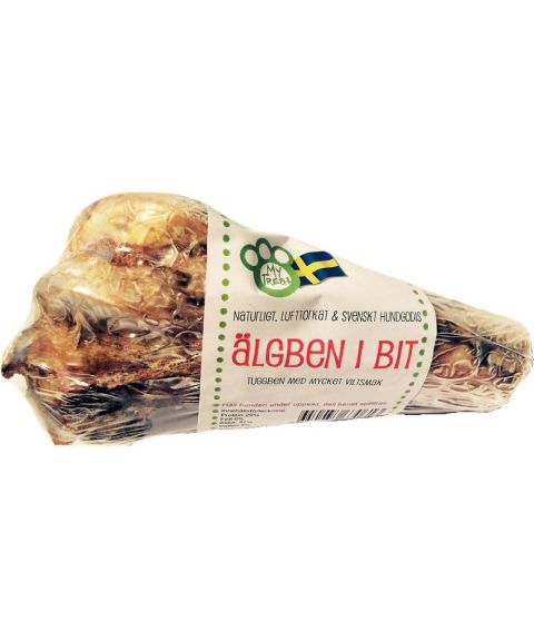 My Treats - Tørket Elgben i bit fra Sverige ( bit ca.7-15 cm)